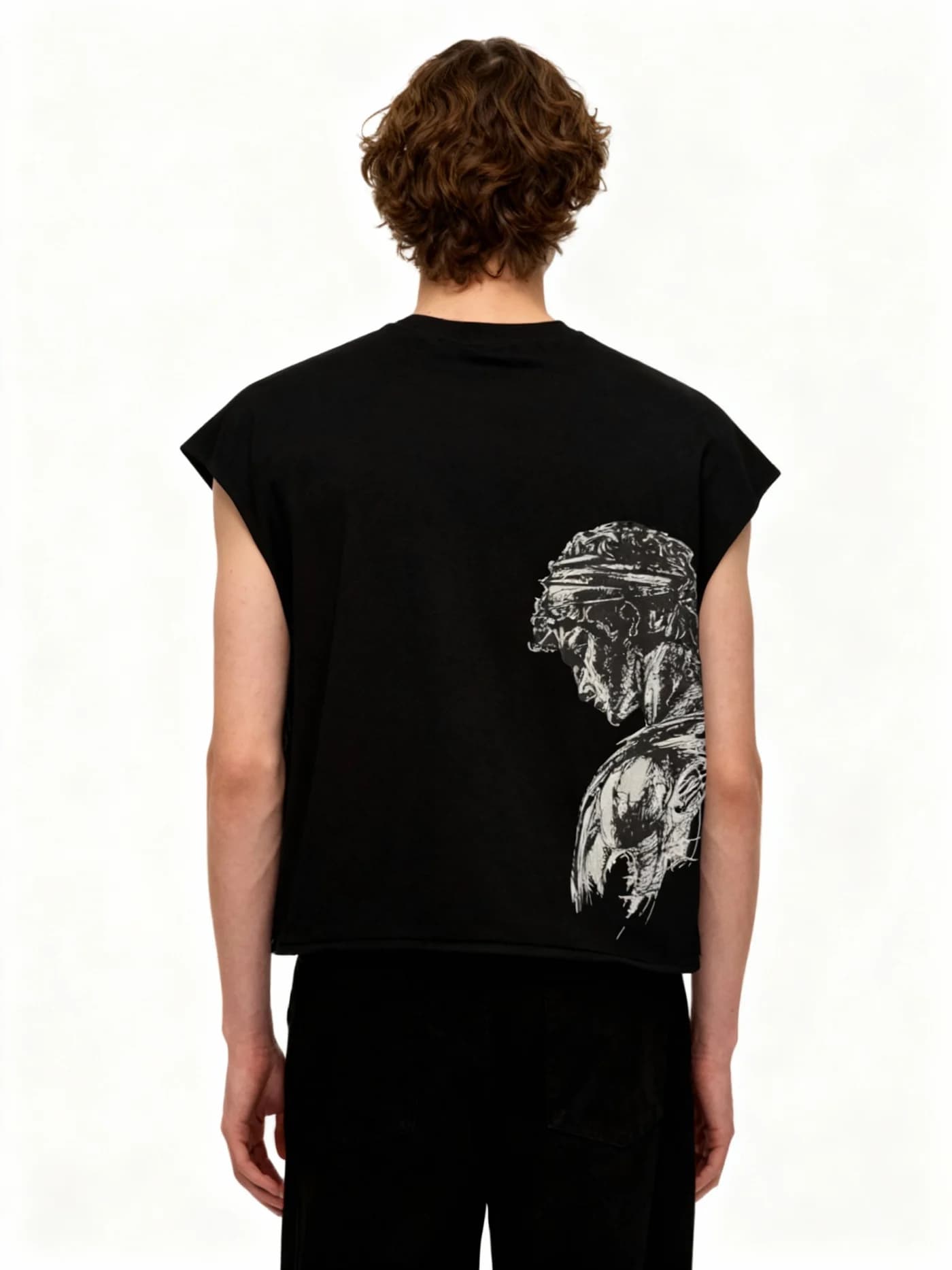 Apollo Belvedere back print on Black Summit